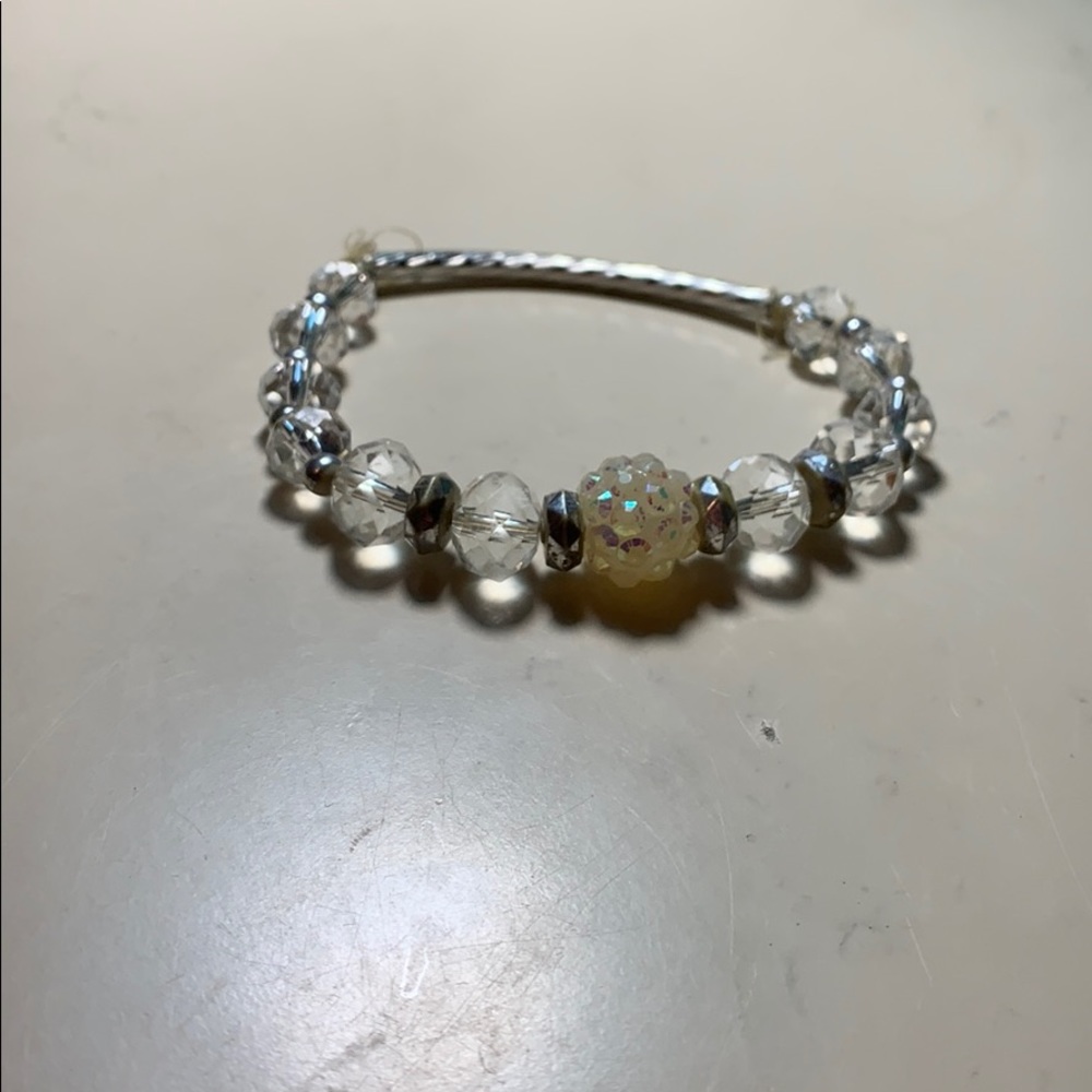 Clear bracelet